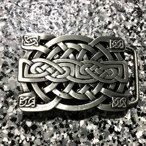 Celtic ✦ Vintage 90s Medieval Unisex Belt Buckle #449